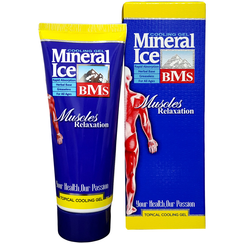 ژل ضد درد و آرام بخش عضلات مینرال آیس BMS 1 ژل ضد درد و آرام بخش عضلات مینرال آیس BMS