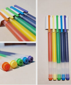 رواننویس شیائومی مدل MJZXB03WC بسته 5 عددی 14 Xiaomi Rollerball Pen 5 6