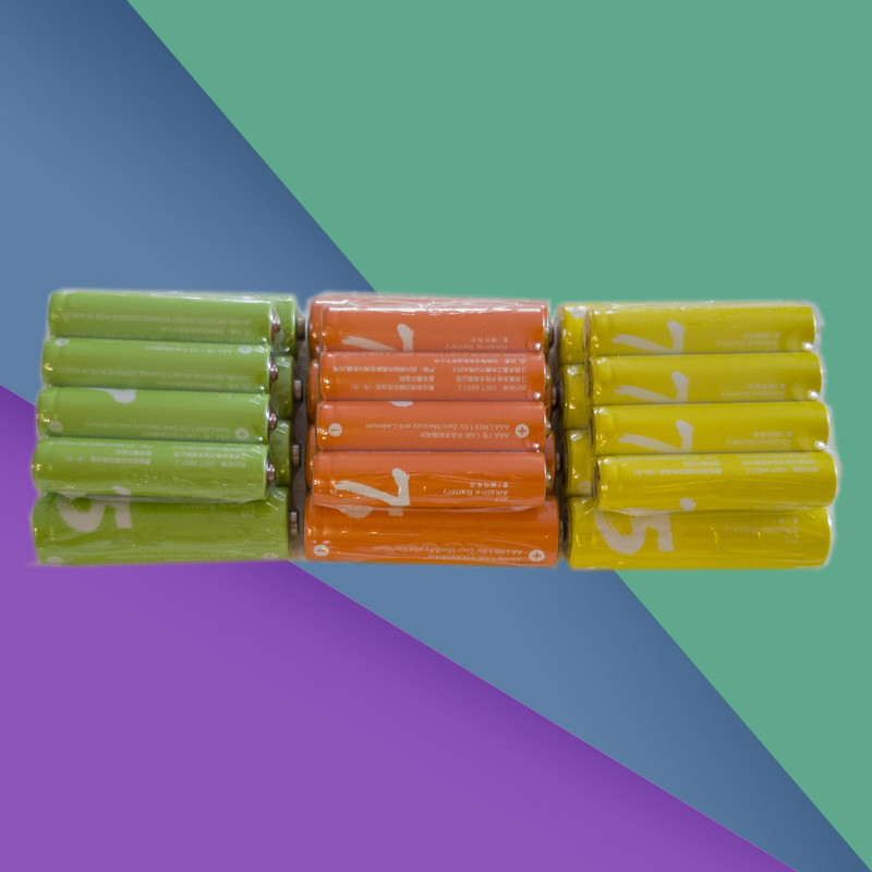 باتری آلکالاین قلمی و نیمقلمی شیائومی مدل ZI5 ZI7 بسته 24 عددی 3 باتری آلکالاین قلمی و نیمقلمی شیائومی مدل ZI5 ZI7 بسته 24 عددی - Image 3