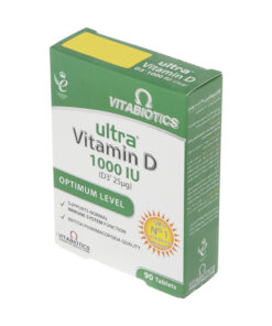 قرص اولترا ویتامین D ویتابیوتیکس 1000 6 Vitabiotics Ultra Vitamin D 2