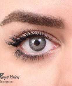 لنز رنگی روزانه رویال ویژن 45 01 Grayness