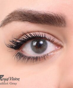 لنز رنگی روزانه رویال ویژن 47 04 Addict Gray
