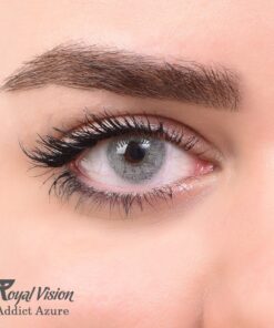 لنز رنگی روزانه رویال ویژن 51 09 Addict Azure