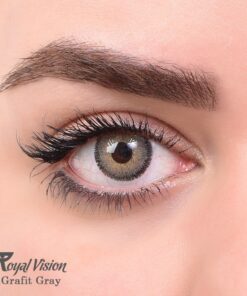 لنز رنگی روزانه رویال ویژن 55 13 GrafIt Gray