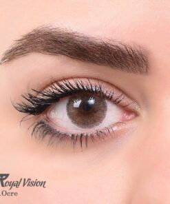 لنز رنگی روزانه رویال ویژن 59 17 Ocre