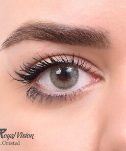 لنز رنگی روزانه رویال ویژن 63 21 Cristal