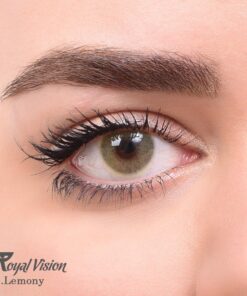 لنز رنگی روزانه رویال ویژن 66 24 Lemony