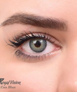 لنز رنگی روزانه رویال ویژن 69 27 Can Blue