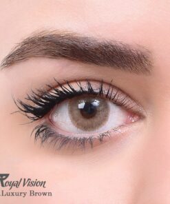 لنز رنگی روزانه رویال ویژن 78 36 Luxury Brown
