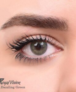 لنز رنگی روزانه رویال ویژن 80 38 Dazzling Green