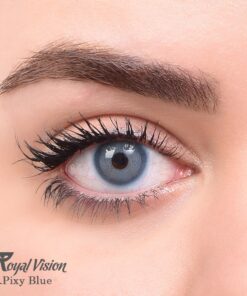 لنز رنگی روزانه رویال ویژن 82 40 Pixy Blue