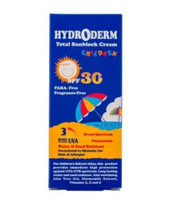 کرم ضد آفتاب کودکان SFP30 هیدرودرم 5 Hydroderm Spf 30 Children Total Sunblock Cream 2