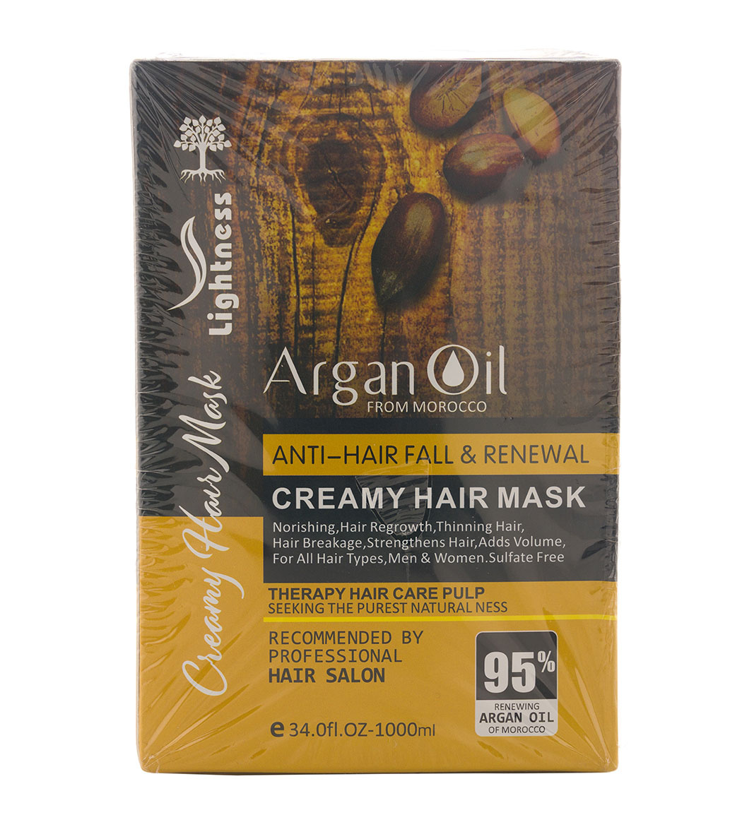 ماسک مو روغن آرگان ضد ریزش و تقویت کننده بدون سولفات لایتنس 5 ماسک مو روغن آرگان ضد ریزش و تقویت کننده بدون سولفات لایتنس - Image 5