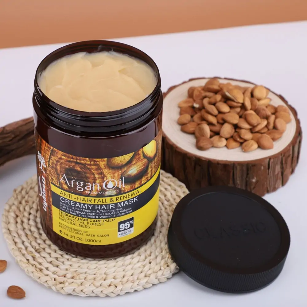 ماسک مو روغن آرگان ضد ریزش و تقویت کننده بدون سولفات لایتنس 2 ماسک مو روغن آرگان ضد ریزش و تقویت کننده بدون سولفات لایتنس - Image 2