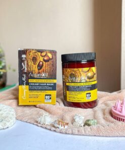 ماسک مو روغن آرگان ضد ریزش و تقویت کننده بدون سولفات لایتنس 15 Lightness Argan Oil Hair Mask 7
