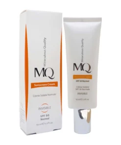 کرم ضد آفتاب بیرنگ امکیو SPF50 مدل Normal 5 MQ Normal Invisible SPF50 Sunscreen Cream 3
