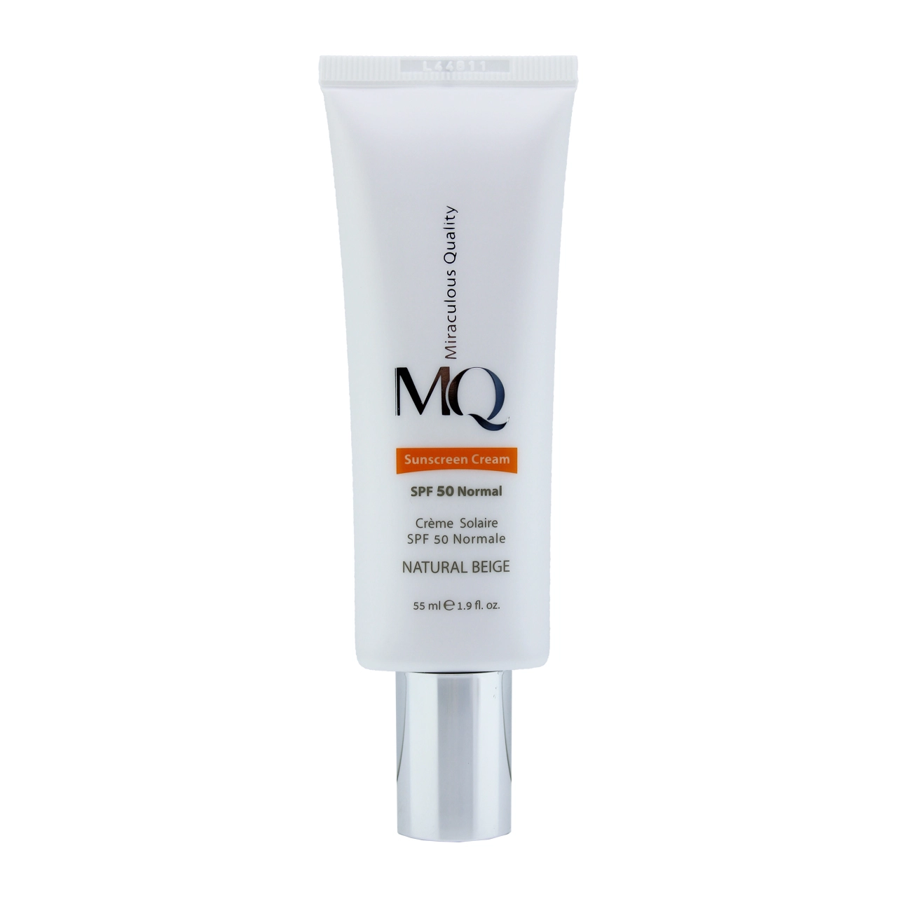کرم ضد آفتاب بژ طبیعی امکیو SPF50 مدل Normal 1 کرم ضد آفتاب بژ طبیعی امکیو SPF50 مدل Normal