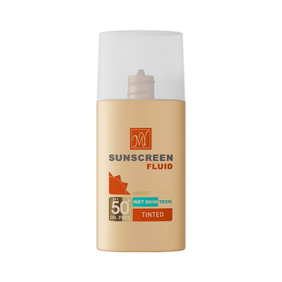 فلوئید ضد آفتاب رنگی مای SPF50 مدل Smart Defense 1 فلوئید ضد آفتاب رنگی مای SPF50 مدل Smart Defense