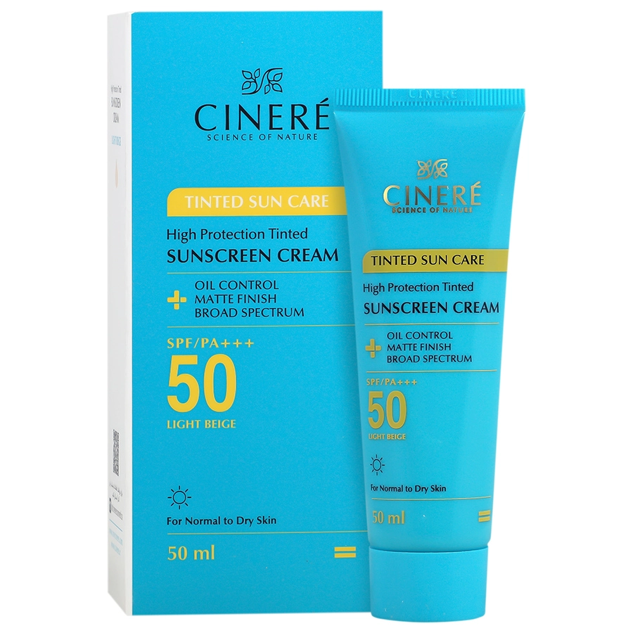 کرم ضد آفتاب رنگی سینره SPF50 مناسب انواع پوست 3 کرم ضد آفتاب رنگی سینره SPF50 مناسب انواع پوست - Image 3