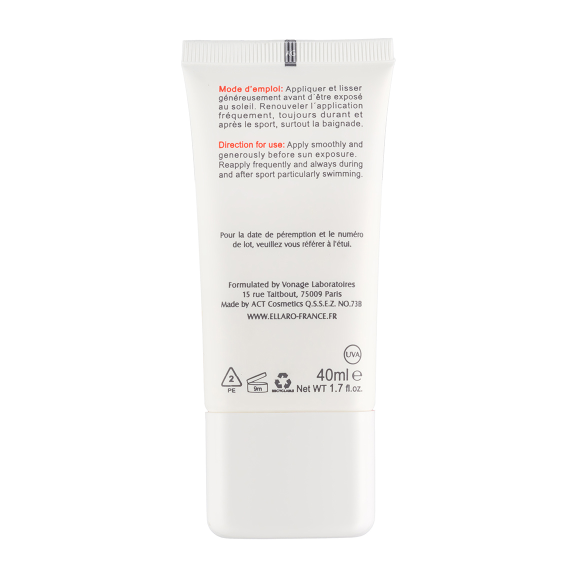 کرم ضد آفتاب بیرنگ الارو SPF50 مناسب پوست چرب 3 کرم ضد آفتاب بیرنگ الارو SPF50 مناسب پوست چرب - Image 3