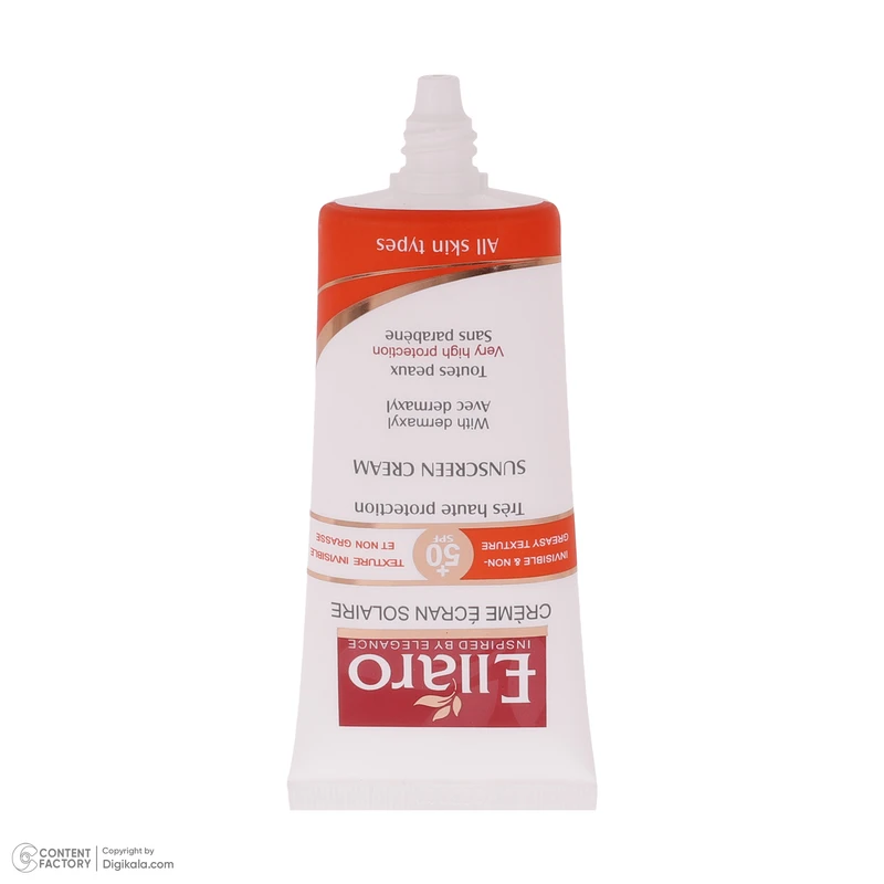 کرم ضد آفتاب بدون رنگ الارو SPF50 مناسب انواع پوست 4 کرم ضد آفتاب بدون رنگ الارو SPF50 مناسب انواع پوست - Image 4