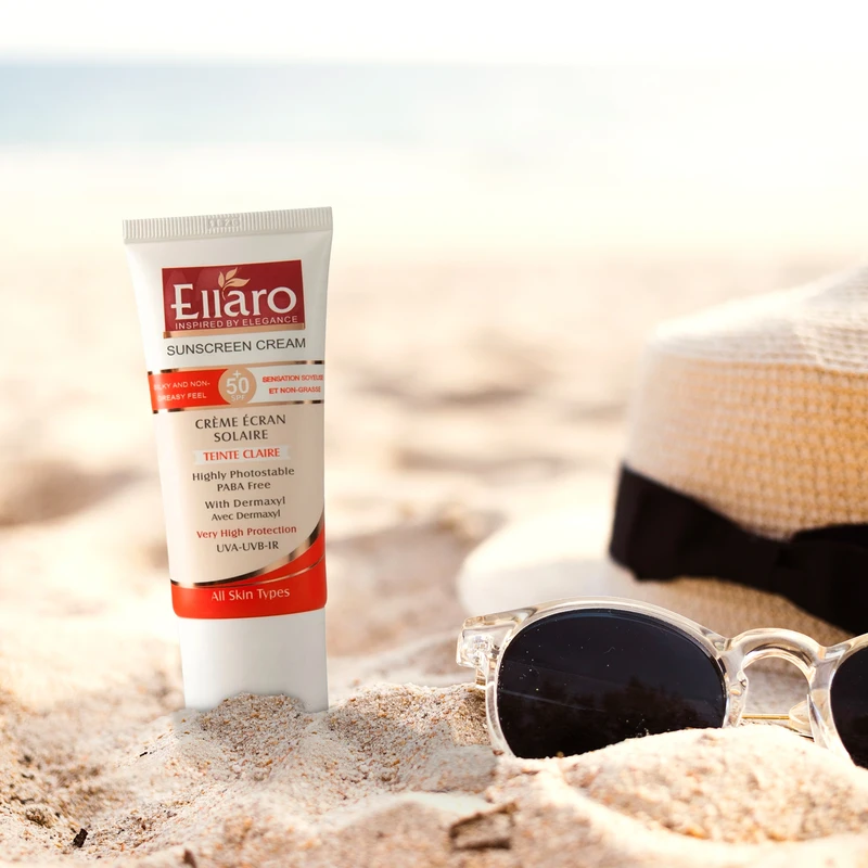 کرم ضد آفتاب بژ روشن الارو SPF50 مناسب انواع پوست 2 کرم ضد آفتاب بژ روشن الارو SPF50 مناسب انواع پوست - Image 2