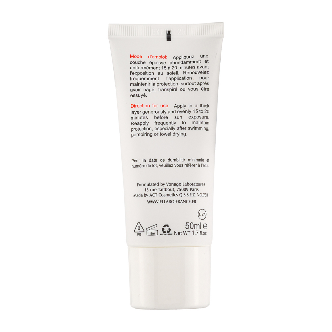 کرم ضد آفتاب مینرال الارو SPF30 مناسب پوست حساس 3 کرم ضد آفتاب مینرال الارو SPF30 مناسب پوست حساس - Image 3
