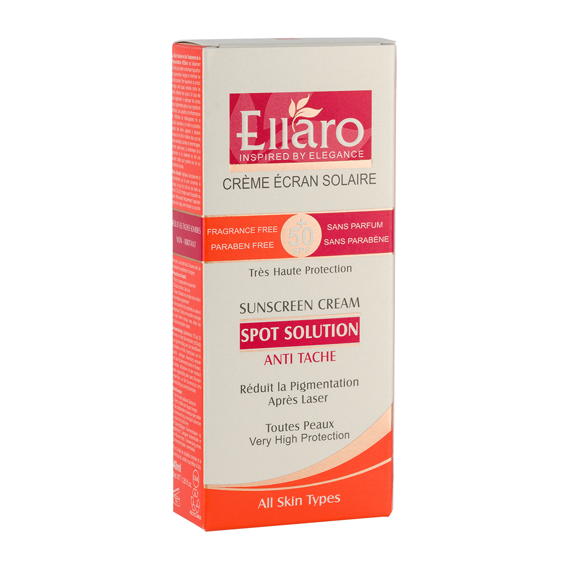 کرم ضد آفتاب الارو SPF50 مدل Spot Solution مناسب انواع پوست 2 کرم ضد آفتاب الارو SPF50 مدل Spot Solution مناسب انواع پوست - Image 2
