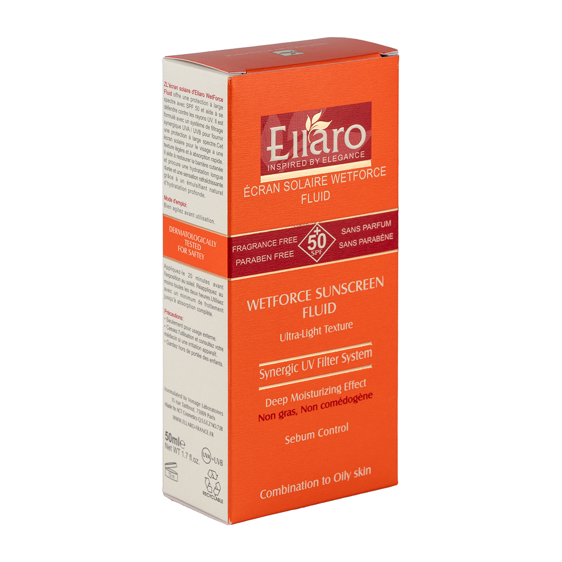 فلوئید ضد آفتاب بیرنگ الارو SPF50 مدل Ultra Light Texture 4 فلوئید ضد آفتاب بیرنگ الارو SPF50 مدل Ultra Light Texture - Image 4