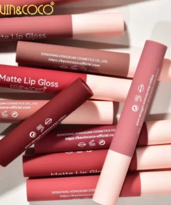 رژ لب مایع مات کوین اند کوکو مدل Beautiful Energy بسته 10 عددی 17 Kevin Coco Beautiful Energy Matte Liquid Lipstick Pack 10 7