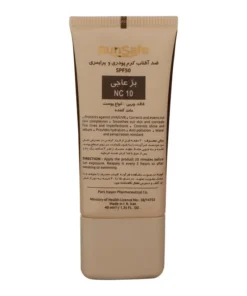 SunSafe Oil Free Tinted SPF50 NC10 Sunscreen Cream 3