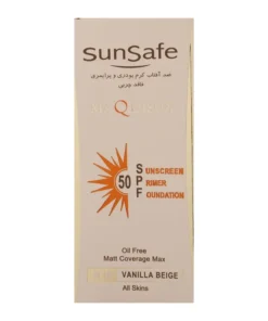 SunSafe Oil Free Tinted SPF50 NC15 Sunscreen Cream 4