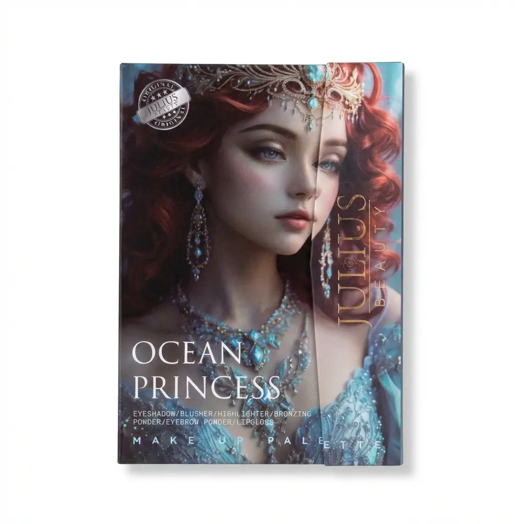 پالت سایه کیفی ژولیوس بیوتی مدل Ocean Princess 2 پالت سایه کیفی ژولیوس بیوتی مدل Ocean Princess - Image 2
