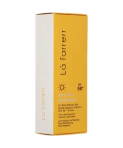 Alternative view of کرم ضد آفتاب و ضدلک بی رنگ لافارر SPF50 مناسب پوست خشک