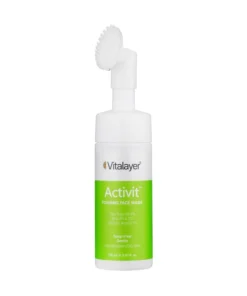 فوم شستشوی صورت ویتالیر مدل Activit مناسب پوست مختلط و چرب 6 Vitalayer Activit Face Wash Foam for Oily Skin 3