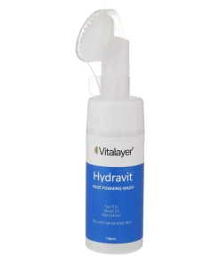 فوم شستشوی صورت ویتالیر مدل Hydravit مناسب پوست خشک