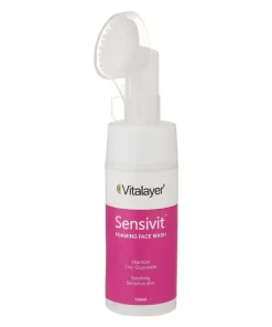 فوم شستشوی صورت ویتالیر مدل Sensivit مناسب پوست حساس