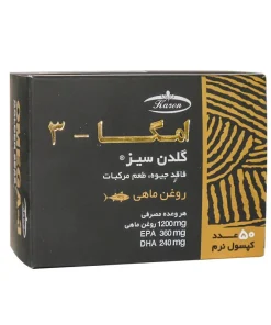 کپسول امگا 3 گلدن سیز کارن بسته 50 عددی